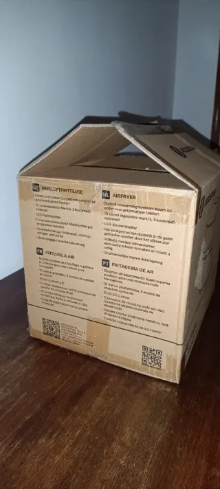 Freidora de aire aigostar 8L doble resistencia