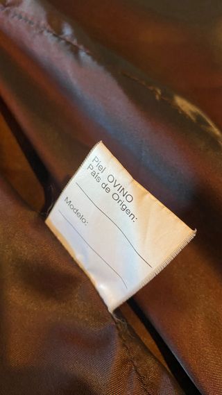 Americana Piel Auténtica Talla XL