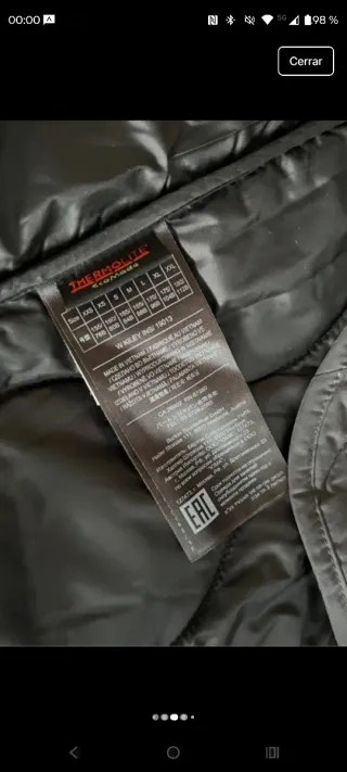 Chaqueta Burton anorak gris aislante