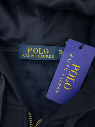 Sudadera Polo Ralph Lauren Azul con Cremallera