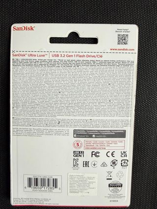 SanDisk Ultra Luxe Pendrive 128 GB USB 3.0