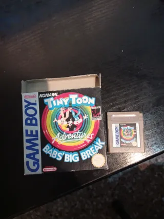 Caja y Cartucho Tiny Toon Adventures Game Boy