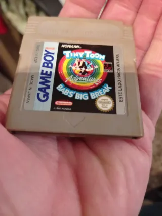 Caja y Cartucho Tiny Toon Adventures Game Boy