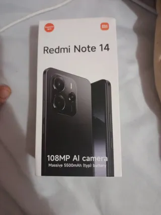 Xiaomi Redmi Note 14 256GB Negro