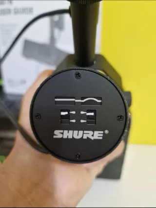 Shure SM7B Micrófono Dinámico Vocal Negro