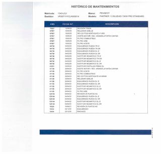 Peugeot Partner Furgon BlueHDi 100 Pro Standard 600kg 73 kW (98 CV)