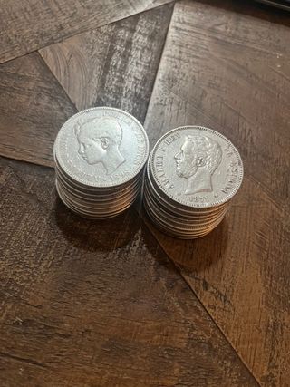Monedas de plata antiguas