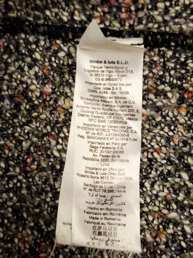 Chaqueta Bimba y Lola Talla M