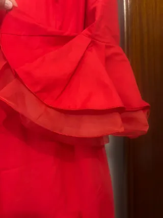 Traje de Flamenca Rojo