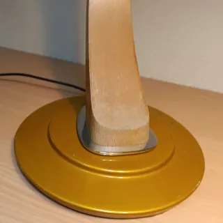 Lámpara Fase Madera y Metal