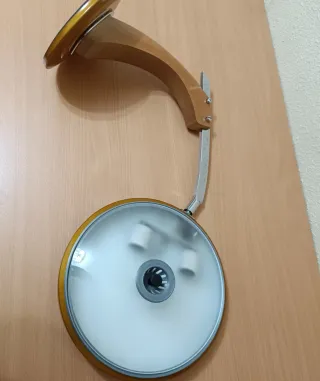 Lámpara Fase Madera y Metal