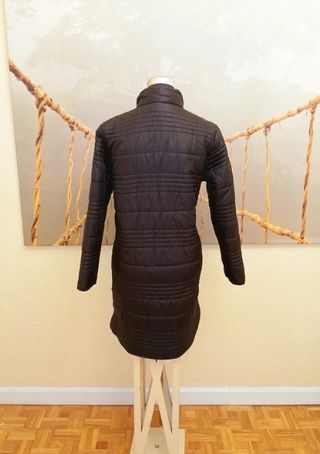 Abrigo ELLE Sport negro y rosa, nuevo