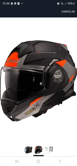 Casco de moto integral LS2