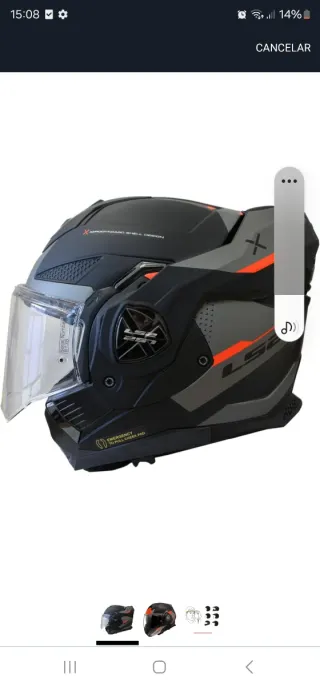 Casco de moto integral LS2
