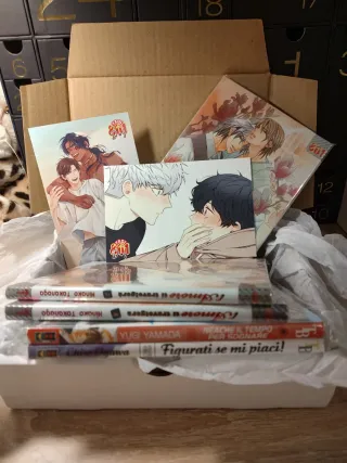 Box manga vintage BL