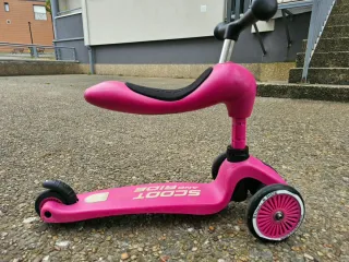 Patinete infantil Scoot and Ride rosa