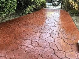 Hormigón impreso y fratasado