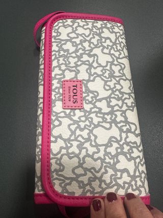 Joyero Tous Viaje Rosa y Blanco