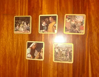 Posavasos de obras de arte