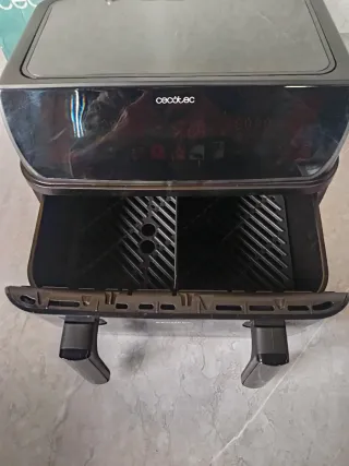 Freidora Cecotec Cecofry Grill Duoheat 100