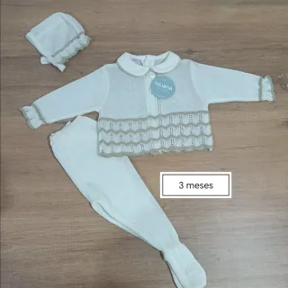 Conjunto de punto para bebes