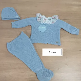 Conjunto de punto para bebes