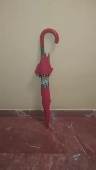 Lote de paraguas infantiles y adultos