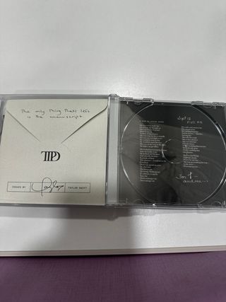 Taylor Swift TTPD The Manuscript CD