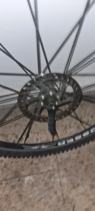 Rueda completa con disco Maxxis