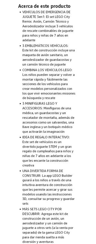 LEGO City 60505 Aeroplano, Camioncino e Aerodeslizzatore