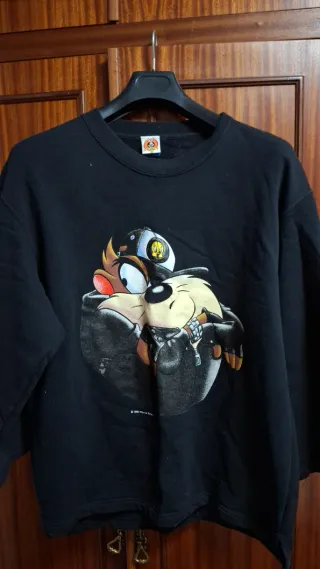 Sudadera Taz Vintage Looney Tunes 90s