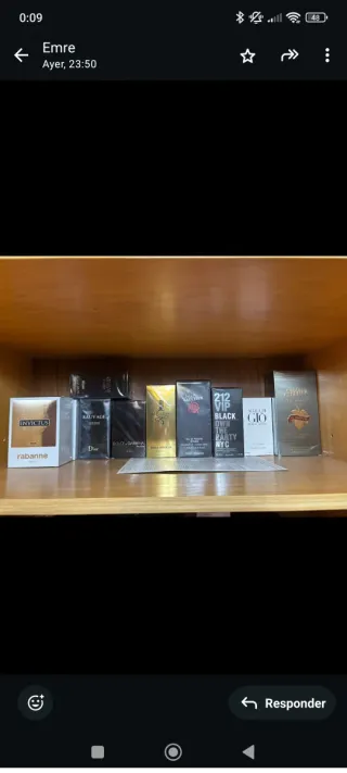 Lote de Perfumes Hombre