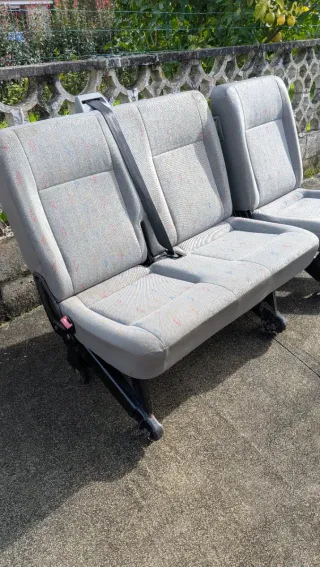 Asientos Volkswagen Transporter T5 2+1