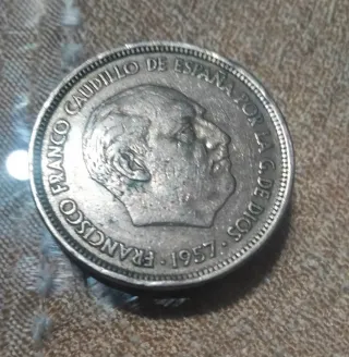 Moneda 50 céntimos Franco