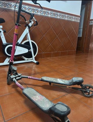 Patinete doble para niños