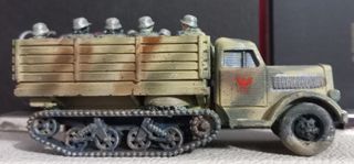 Maqueta Opel Maultier Wehrmacht con soldados