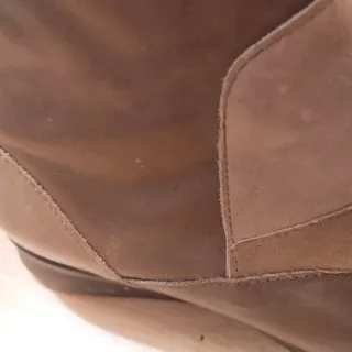 Botines Pitillo 38 Piel Marrones