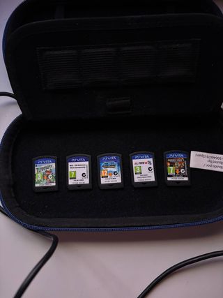 Consola Sony PS Vita Negra