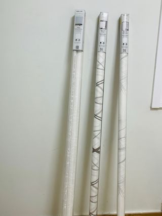 3 Estores Blancos 135/139cm x 235cm