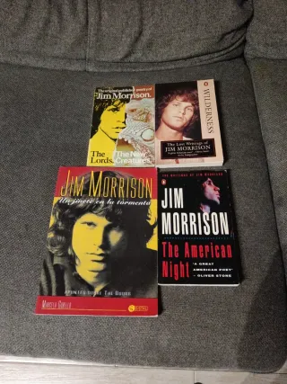 LOTE LIBROS THE DOORS JIM MORRISON