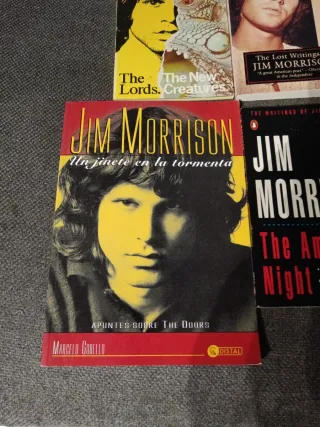 LOTE LIBROS THE DOORS JIM MORRISON
