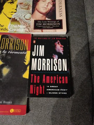 LOTE LIBROS THE DOORS JIM MORRISON