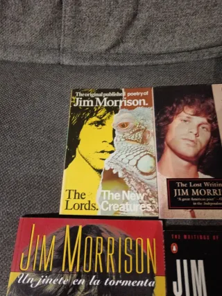 LOTE LIBROS THE DOORS JIM MORRISON