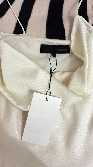 Vestido Zara mini lentejuelas