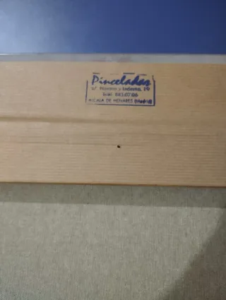 CUADRO LA COSTURERA PACO ROLDAN