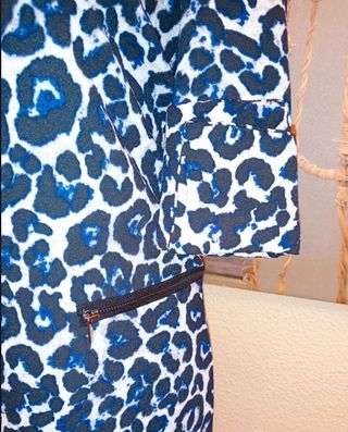 Vestido Sfera Animal Print Talla S, nuevo