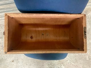 Tapa antigua máquina coser Kohler madera