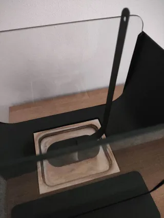 Chimenea Bioetanol Sobremesa Negra