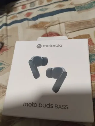 Cascos Bluetooth Motorola Moto Buds Bass Grises
