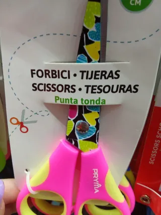 Forbici/Tijeras Punta Tonda